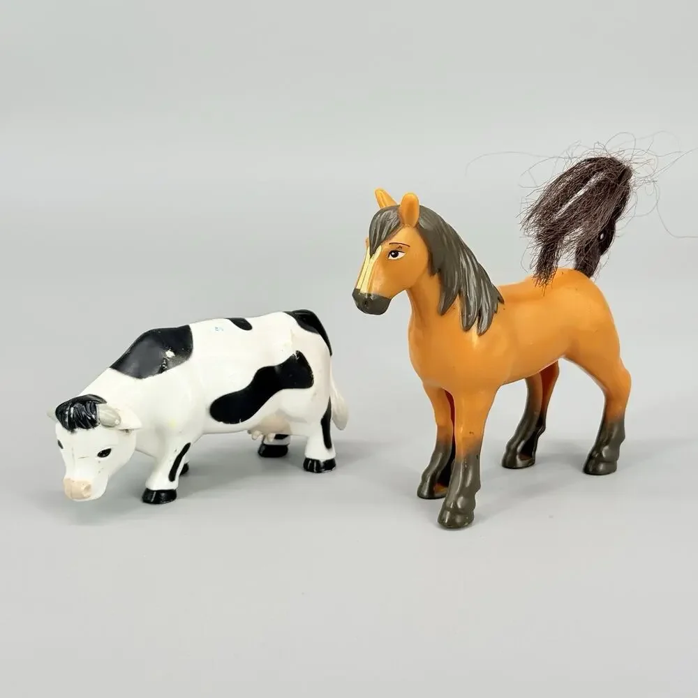 Mixed Brands Wooden Magnetic Trains & Vehicles + Animals & Extras Toy Lot